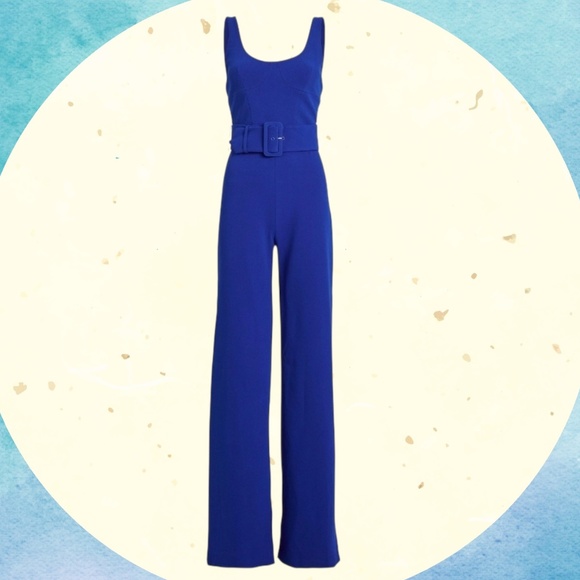 Jonathan Simkhai Belted Wide Leg Jumpsuit - Picture 14 of 16